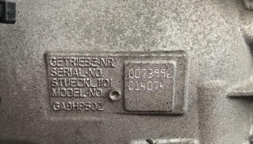 Cambio automatico Alfa Romeo Giulia 2.2Mjet sigla GA8HP50Z